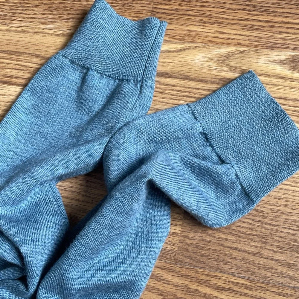 Polo Ralph Lauren Washable Merino Wool Light  Blue Sweater  XL Pullover NWOT